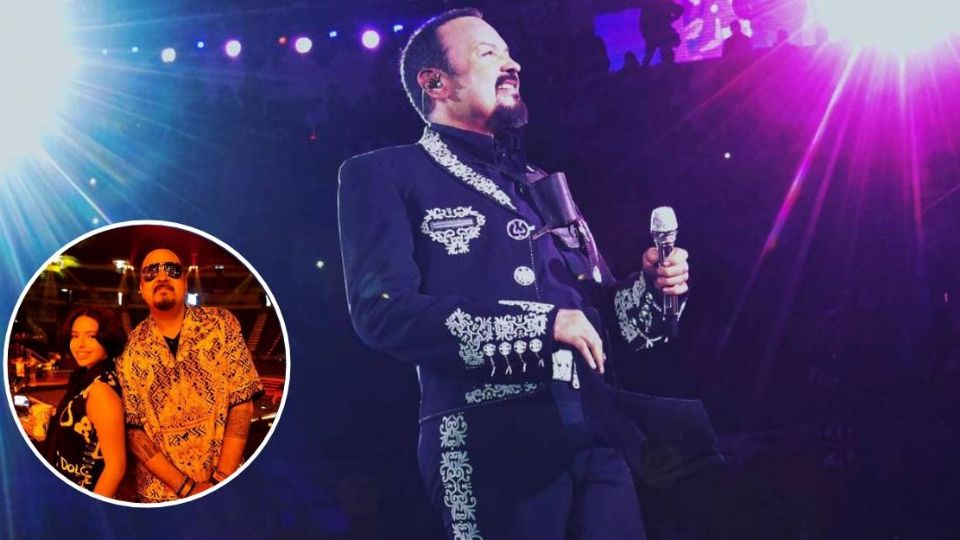 Pepe Aguilar se llegó a presentar en el Palenque de León con su hija Ángela Aguilar.