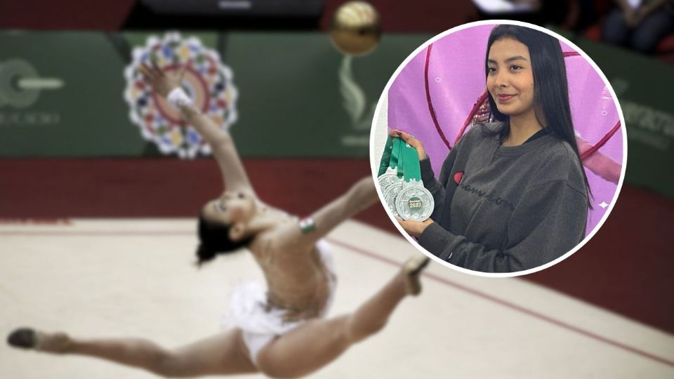 Gimnasta xalapeña que busca ser la mejor en las los Juegos Olímpicos de Francia.