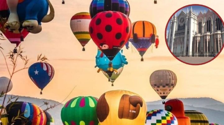 Show con globos aerostáticos: Arranca el Festival del Globo en el Centro de León