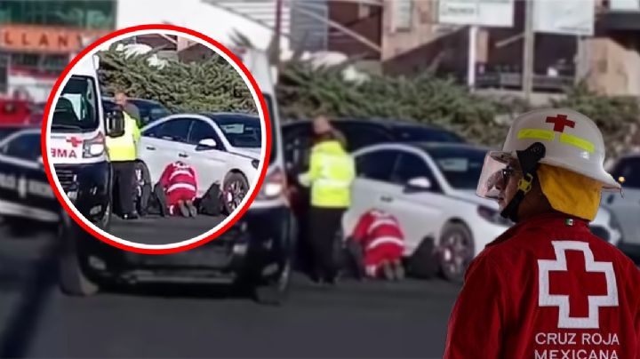 Motociclista impide que Audi escape tras atropellar a pareja en Zona Plateada de Pachuca