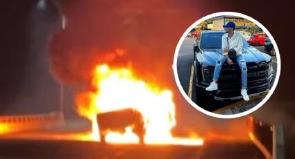Se quema camioneta de Brian Villegas "Paponas", exnovio de Yeri MUA