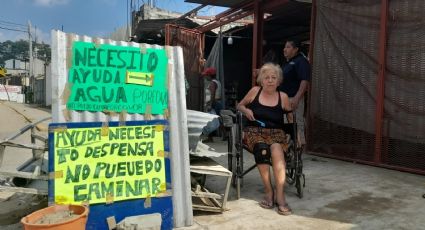 "Necesito ayuda, agua; no puedo caminar", Otis destruyó la casa de doña Rosa