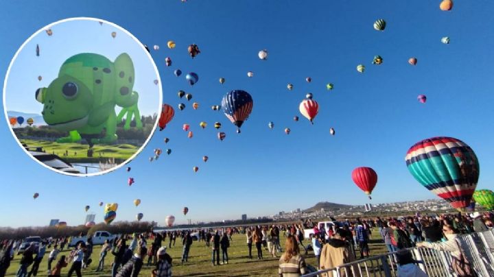 Despega el Festival del Globo de León en el Metropolitano