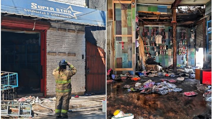 Viernes negro para Tepito: Tras incendio, comerciantes lamentan pérdidas millonarias