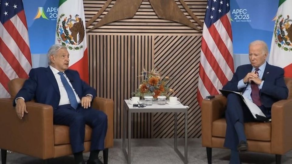 AMLO y Biden, en reunión de la APEC 2023