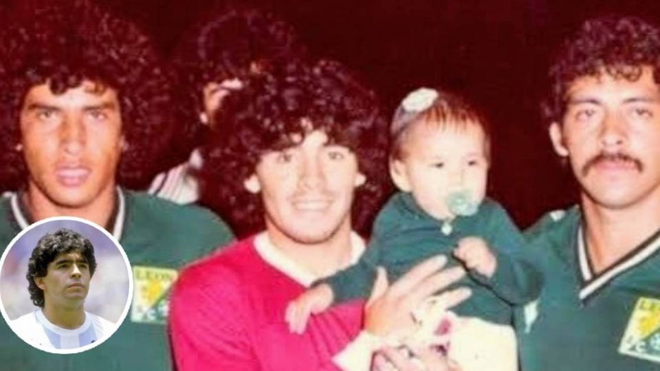 'Lupillo' Díaz, Maradona y Luis Gómez.