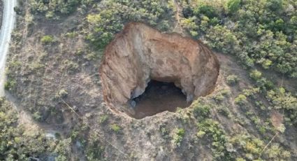 Alejandro Navarro señala a empresa minera por socavón gigante en Cristo Rey