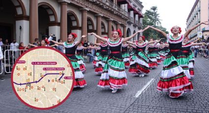 Estas calles de Xalapa estarán cerradas por desfile del lunes 20 de noviembre