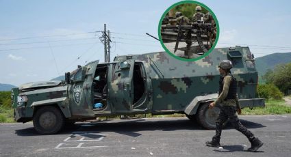 VIDEO | CJNG presume poderío militar: camiones blindados y artillados con Minigun