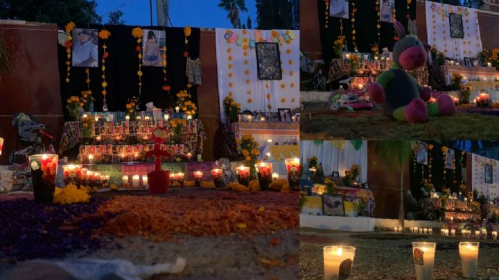 Teocaltiche entre la celebración y luto, colocan altares para las víctimas masacradas por el CJNG