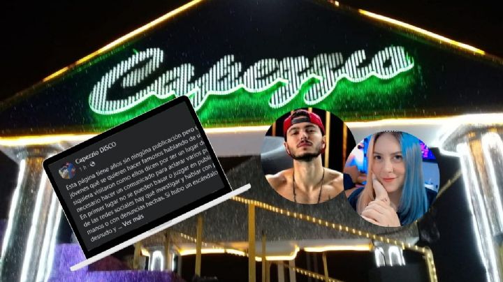 Capezzio "revive" y responde a influencers que criticaron al antro de Veracruz