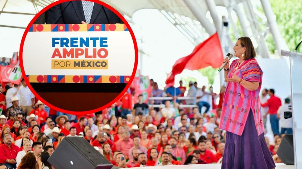 Xóchitl Gálvez, candidata presidencial del Frente Amplio por México.