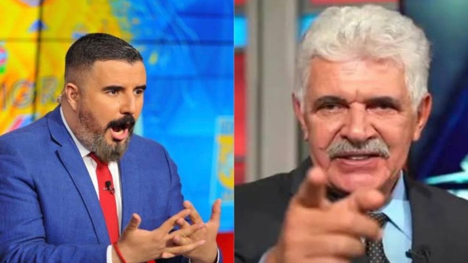 Álvaro Morales y Tuca Ferretti 'discuten' en Fútbol Picante