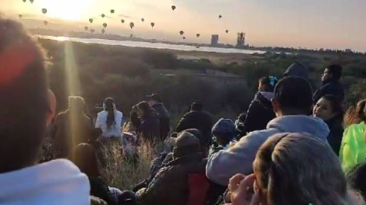 Miles de personas vieron “por fuera” el Festival del Globo: “es muy caro”
