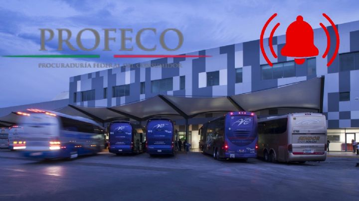 Profeco advierte a los usuarios que vayan a viajar en autobús para las vacaciones de diciembre