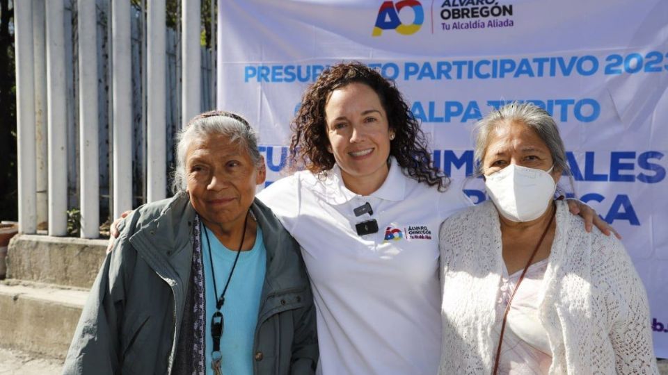 Mariana Rodríguez refrendó el compromiso de seguir atendiendo las peticiones de las y los habitantes de Álvaro Obregón