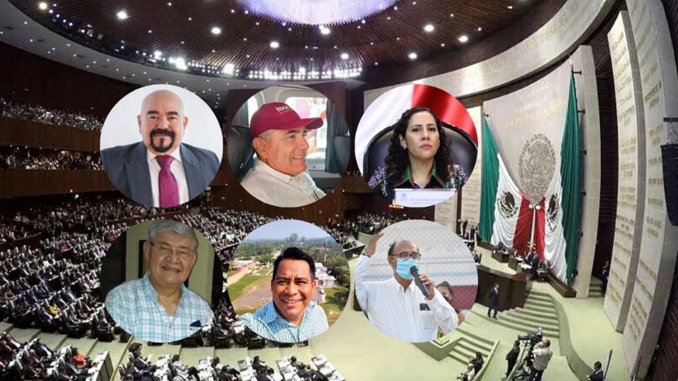 Los 6 políticos de Morena y afines buscan brincar a la Cámara de Diputados en las próximas elecciones