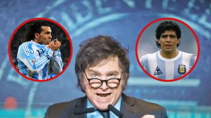 El día que Milei le dijo drogadicto a Maradona y aseguró que Argentina le robó a México en el Mundial 2010