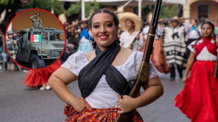 8 mil espectadores presencian desfile de la Revolución en Celaya