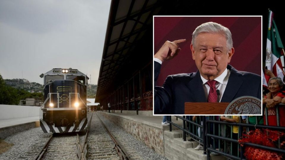 AMLO reitera fecha de inauguración del tren interoceánico