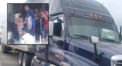 Con rayos gamma, hallan 215 migrantes dentro de tráiler en Cosamaloapan