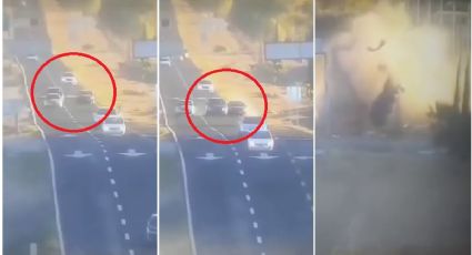 Así fue el impactante accidente en El Arenal, camioneta saca del camino a un auto | VIDEO