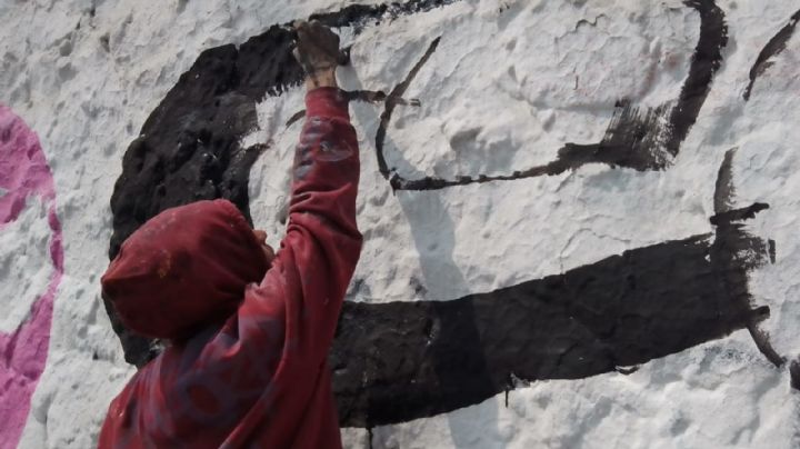 El negocio de pintar bardas electorales en Edomex