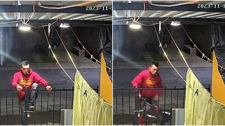 VIDEO | Ladrón deja a niña sin bicicleta; roba en casa de Tecámac