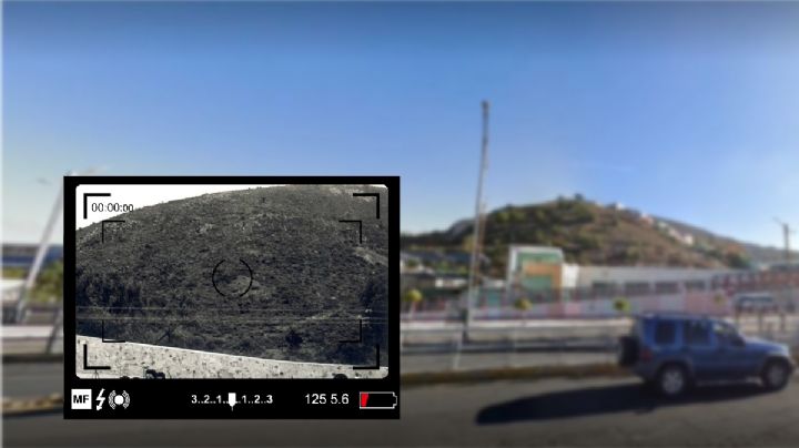 Así se veía el Cerro de Cubitos sin casas hace 61 años en esta fotografía antigua