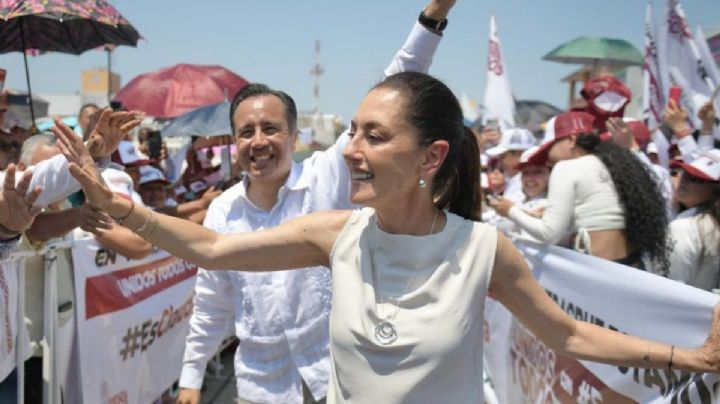 ¿Cuitláhuac al gabinete de Claudia Sheinbaum? Esto dijo la precandidata de Morena