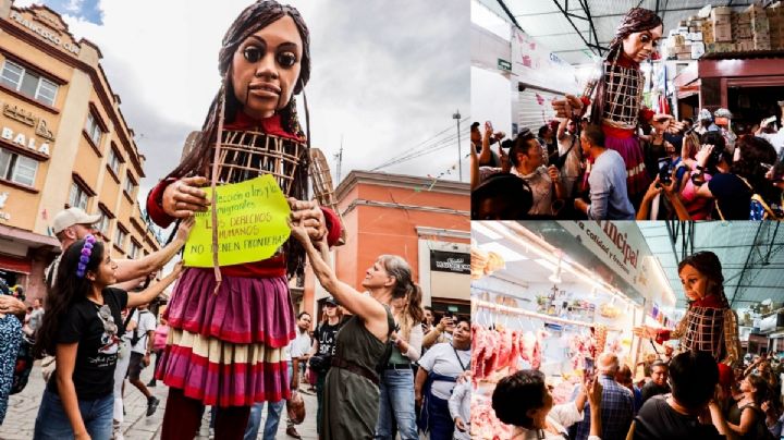 VIDEO: Amal llega a Oaxaca, la reciben con calendas y regalos