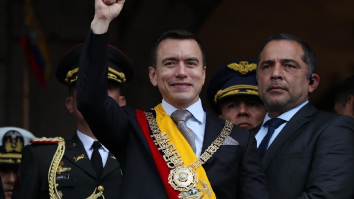 Daniel Noboa se convierte en el presidente más joven de Ecuador