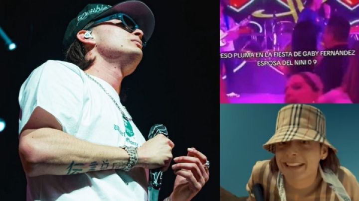 Narcocorridos, fiestas y videos: revelan relación entre Peso Pluma y "el Nini"