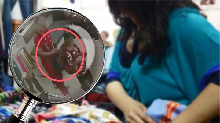 Fardera usa a cuatro niños para robar en tienda de Tizayuca, cámaras de seguridad la capta