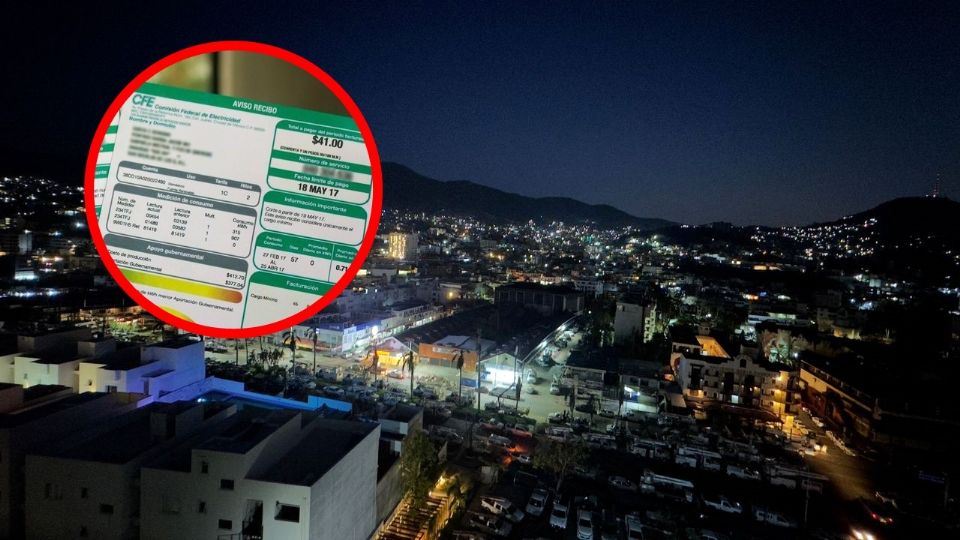 Restablecimiento del servicio eléctrico en Acapulco, Guerrero, tras el paso del huracán Otis.