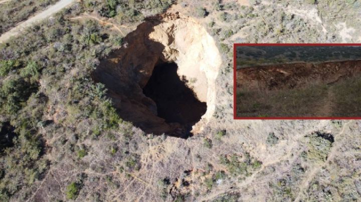 VIDEO | Se abre un segundo hoyo gigante muy cerca de Cristo Rey; "Tenemos miedo"