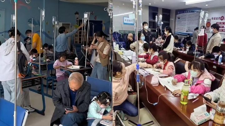 VIDEOS| Hospitales se saturan en China, preocupa brote de neumonía “desconocida” en niños