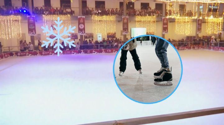 Con espectáculo de patinaje, inauguran primera pista de hielo de 2023 en Veracruz