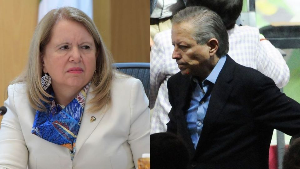 Ministra Loretta Ortiz y el ex ministro de la Suprema Corte, Arturo Zaldívar.