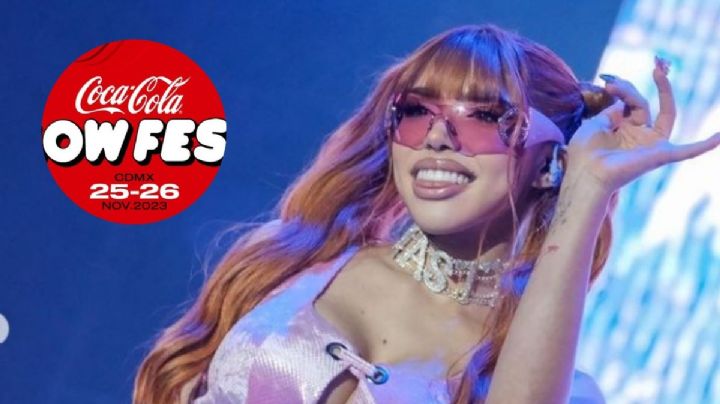 Yeri MUA, influencer jarocha, se presenta en el Flow Fest 2023 de Ciudad de México