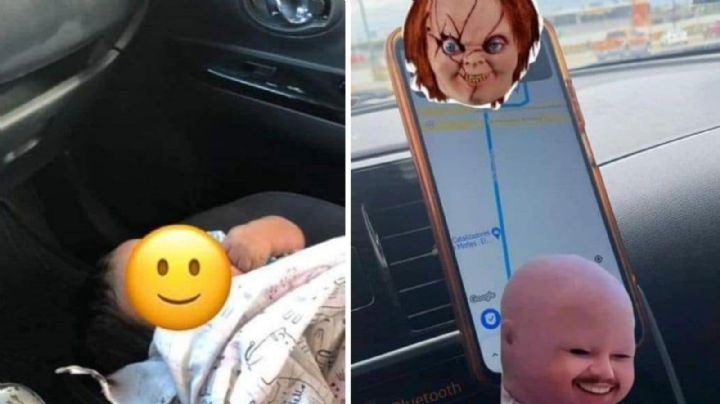 Para evitar ver a su expareja, mamá envía solo a su bebé en taxi