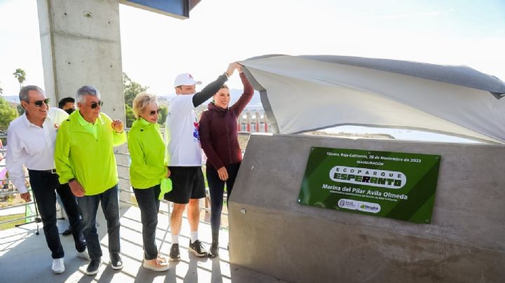 Gobernadora inaugura el parque más grande en Baja California