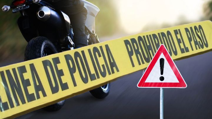 Mujer policía pierde la vida por accidente en moto sobre carretera de Hidalgo