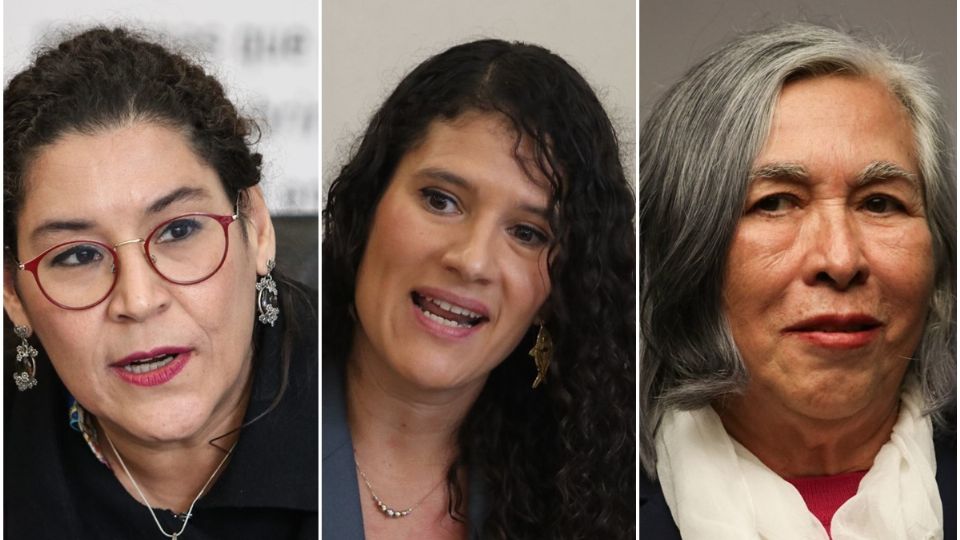 Lenia Batres Guadarrama, Bertha Alcalde Luján y María Estela Ríos González