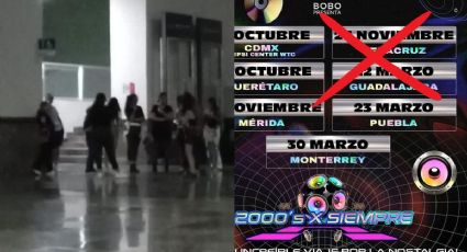 Fans compran boletos de concierto 2000's X SIEMPRE en Veracruz y no llegan artistas