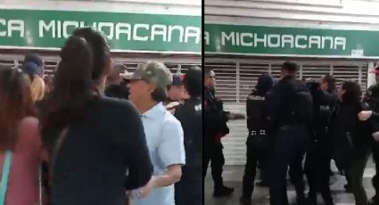 Metro CDMX: Riña entre vendedores ambulantes y policías en Línea 8 estación Chabacano