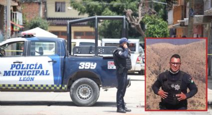Delincuente quema con gasolina a policía de León