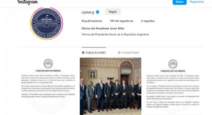 ¿Por qué Instagram suspendió la cuenta de la oficina de Javier Milei?