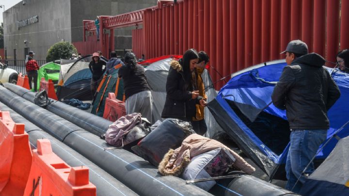 Bloquean accesos a Cámara de Diputados por reforma a jornada laboral de 40 horas