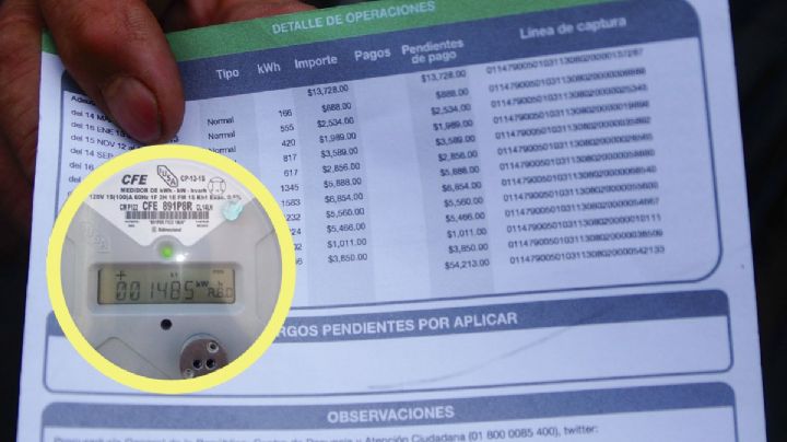 CFE: Esto es lo que debes hacer con tu medidor de luz antes de que llegue otro recibo de pago